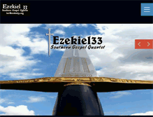 Tablet Screenshot of ezekiel33.org